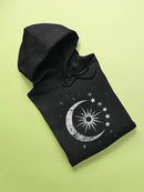 The Night With Sun And Stars Hoodie Women's -GoatDeals Designs