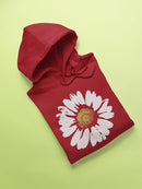 Cute Daisy Flower Brushstyle Hoodie Women's -GoatDeals Designs