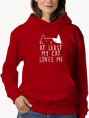 At Least I Have My Pet Hoodie Women's -GoatDeals Designs