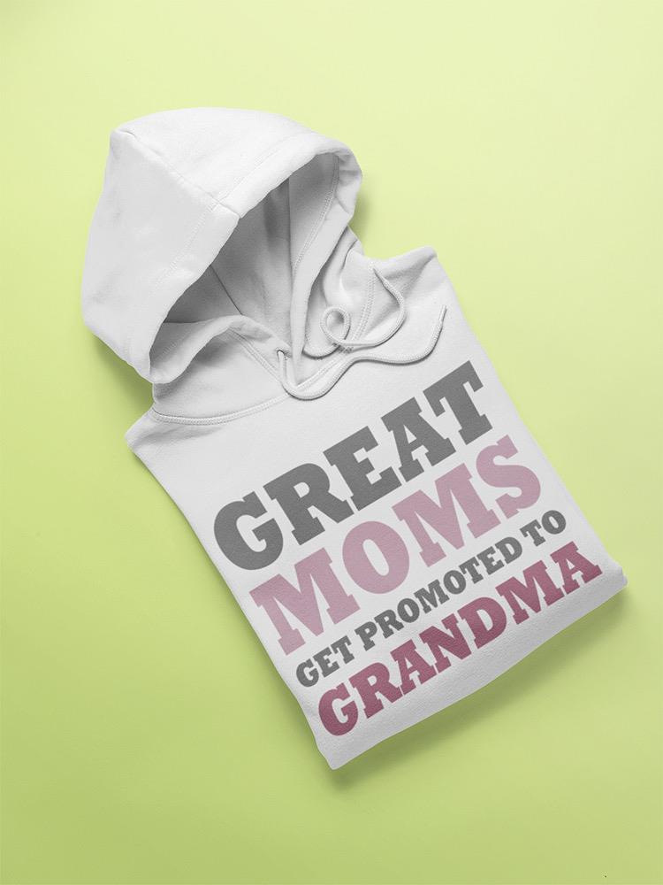I Get Promoted To Grandma Hoodie Women's -GoatDeals Designs