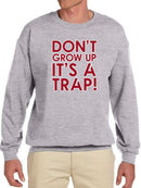 I Wish A Were A Child Again Sweatshirt Men's -GoatDeals Designs
