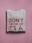 I Wish A Were A Child Again Sweatshirt Men's -GoatDeals Designs