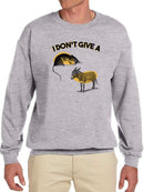 I Don't Care I Don't Give A Rat  Sweatshirt Men's -GoatDeals Designs