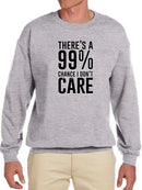 I Hardly Care Sweatshirt Men's -GoatDeals Designs