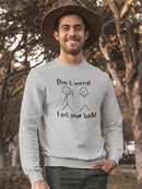 I Got Your Back Funny Quote Sweatshirt Men's -GoatDeals Designs