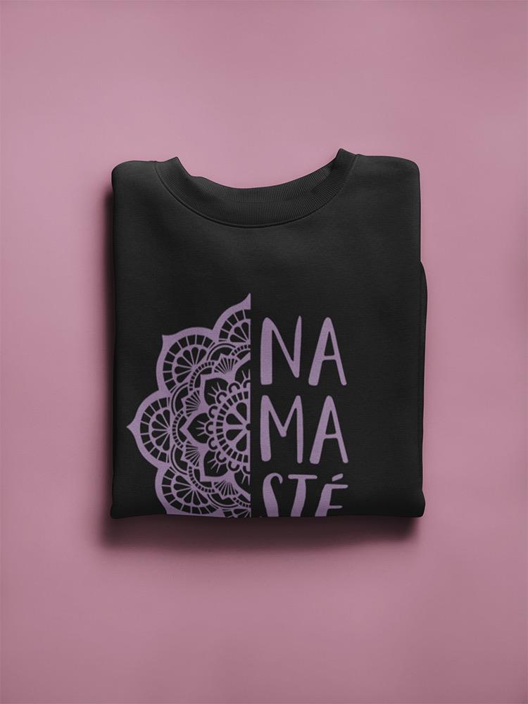 Namaste Mandala Pattern Sweatshirt Women's -GoatDeals Designs