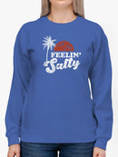 Summertime Feeling Salty Sweatshirt Women's -GoatDeals Designs