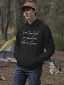 I Am Thankful Curved Font Quote Hoodie Men's -GoatDeals Designs