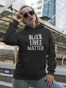 Blm Tagline Hoodie Women's -GoatDeals Designs