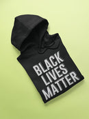 Blm Tagline Hoodie Women's -GoatDeals Designs