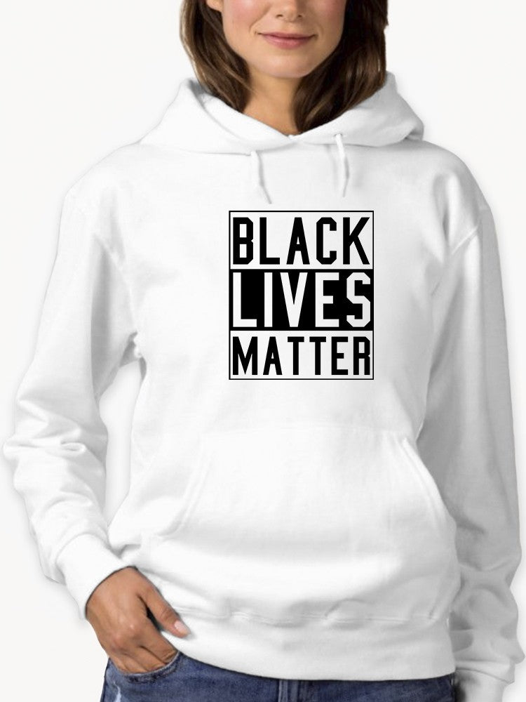Black Lives Matter Stamp Hoodie Women's -GoatDeals Designs