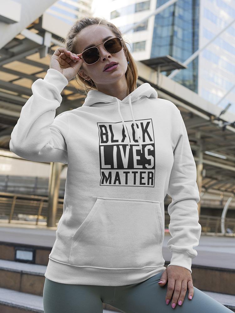 Black Lives Matter Stamp Hoodie Women's -GoatDeals Designs