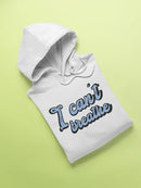 I Can't Breathe Brushstroke Hoodie Women's -GoatDeals Designs