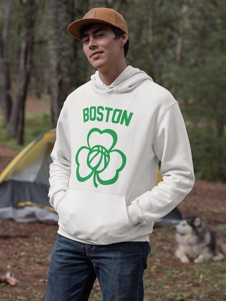 Boston Shamrock Hoodie Men's -GoatDeals Designs