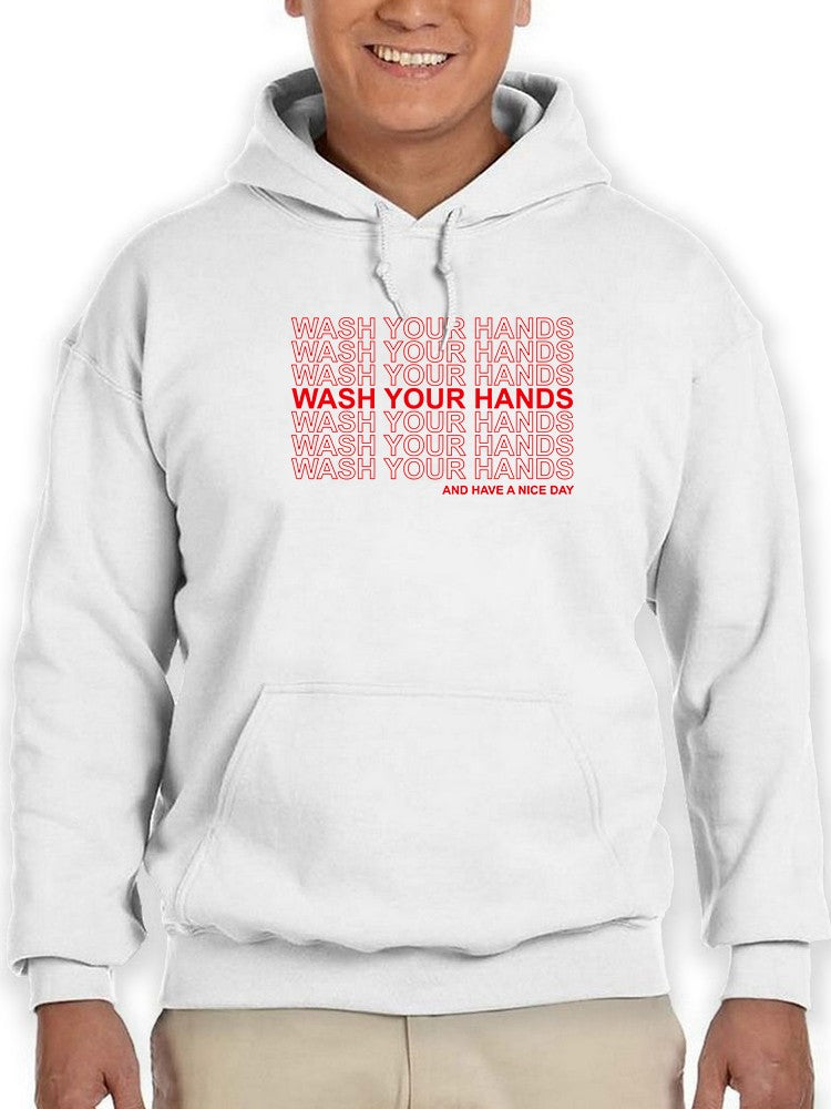 Wash Your Hands! Hoodie Men's -GoatDeals Designs