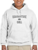 Quarantine, Chill Hoodie Men's -GoatDeals Designs