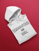 Quarantine, Chill Hoodie Men's -GoatDeals Designs