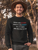 All My Base Are Belong To You. Sweatshirt Men's -GoatDeals Designs