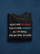 All My Base Are Belong To You. Sweatshirt Men's -GoatDeals Designs