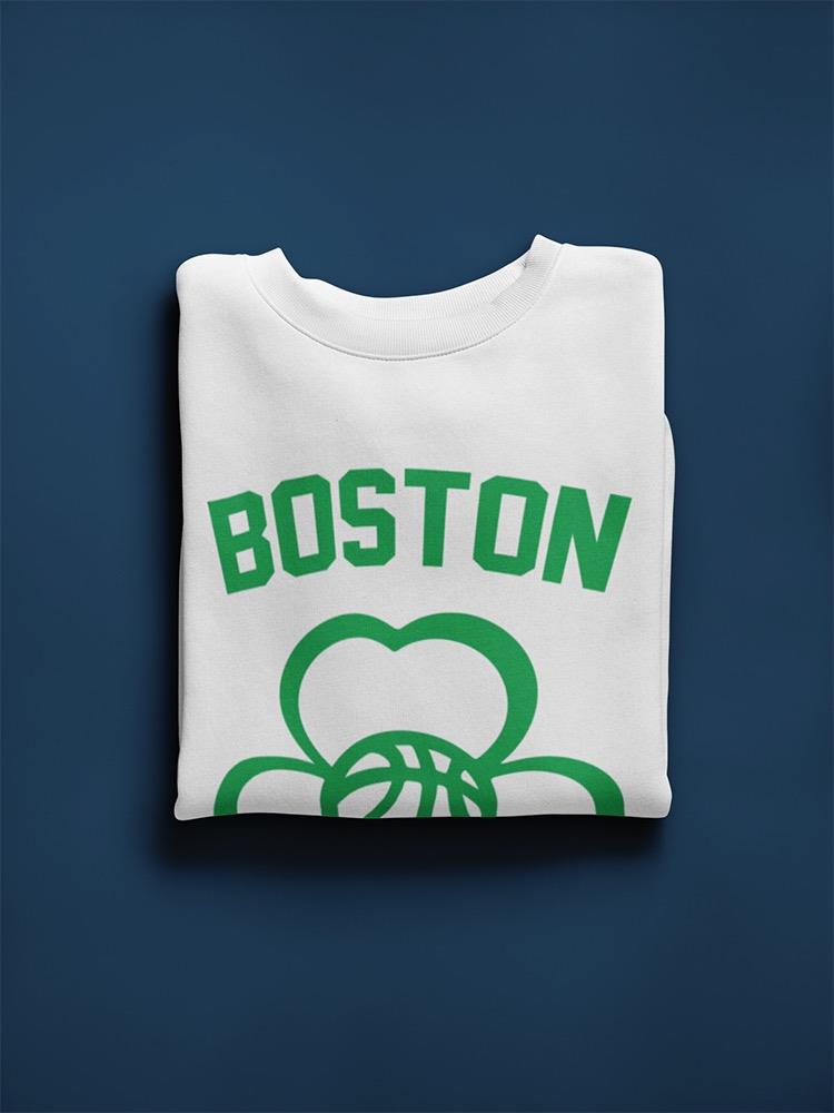 Boston Shamrock Basketball Sweatshirt Men's -GoatDeals Designs