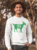 33 The Goat Sweatshirt Men's -GoatDeals Designs