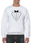 Tux Drawing Sweatshirt Men's -GoatDeals Designs