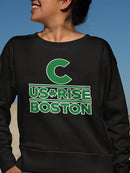See Us Rise Boston Sweatshirt Women's -GoatDeals Designs