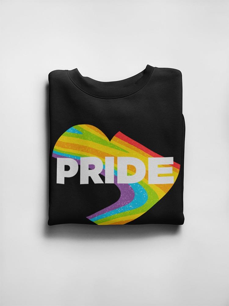 Pride Rainbow Heart. Sweatshirt Women's -GoatDeals Designs