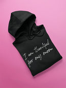 I Am Thankful For My Mom Hoodie Women's -GoatDeals Designs
