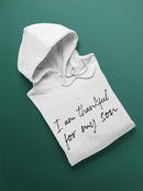 Thankful For My Son Hoodie Men's -GoatDeals Designs