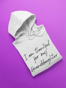 Thankful For My Granddaughter! Hoodie Men's -GoatDeals Designs