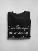 Thankful For Amazing Sunsets! Sweatshirt Men's -GoatDeals Designs