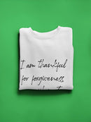 Thankful For Forgiveness. Sweatshirt Men's -GoatDeals Designs