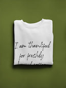 Thankful For The Brewed Coffee Sweatshirt Men's -GoatDeals Designs