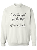 I'm Thankful For Flip Flops Sweatshirt Men's -GoatDeals Designs