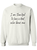 I'm Thankful For God Sweatshirt Men's -GoatDeals Designs