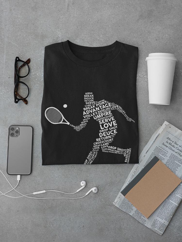 Tennis Attributes Tee Men's -GoatDeals Designs