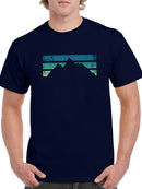 Mountain Silhouette. Tee Men's -GoatDeals Designs