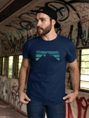 Mountain Silhouette. Tee Men's -GoatDeals Designs