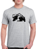 Bear Mountains Tee Men's -GoatDeals Designs