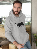 Bear Star Hoodie Men's -GoatDeals Designs