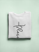 Blessed Text Sweatshirt Women's -GoatDeals Designs