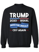 Make Liberals Cry Again Trump Sweatshirt Men's -GoatDeals Designs