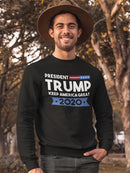 Trump, Keep America Great Sweatshirt Men's -GoatDeals Designs