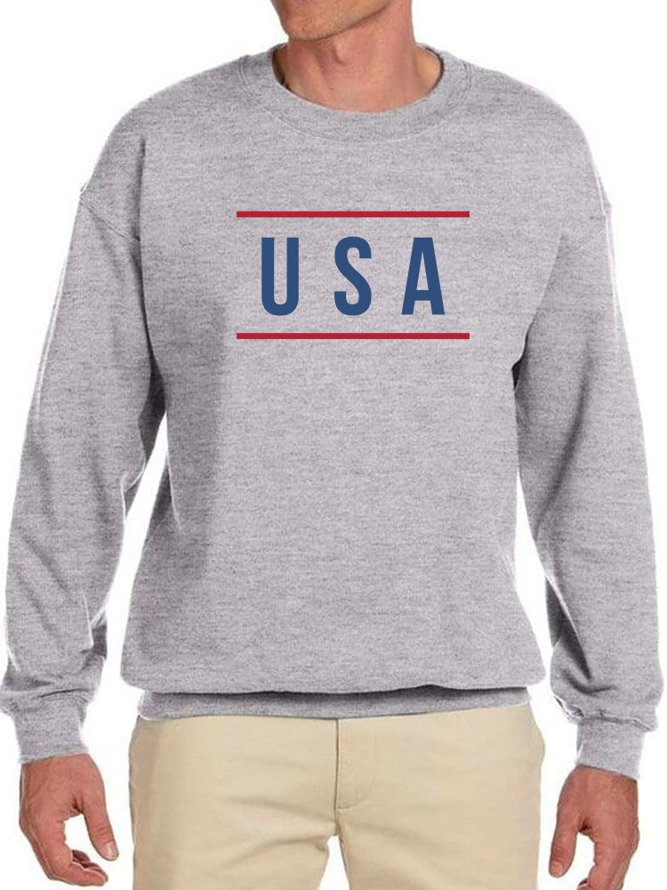 U.s.a. Sweatshirt Men's -GoatDeals Designs