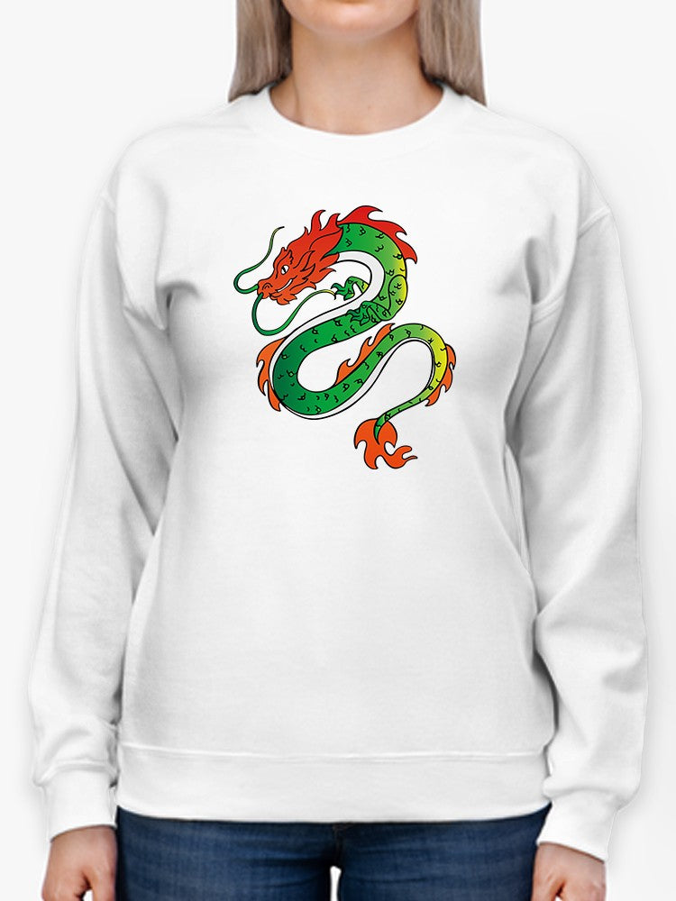 A Dragon Sweatshirt Women's -GoatDeals Designs