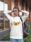 Two Sunflowers Sweatshirt Women's -GoatDeals Designs