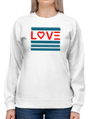 Text. Love Sweatshirt Women's -GoatDeals Designs