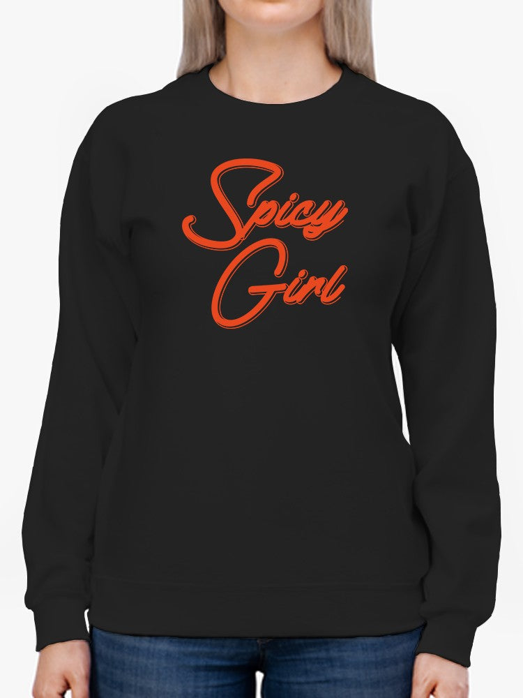 Spicy Girl. Sweatshirt Women's -GoatDeals Designs