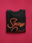 Spicy Girl. Sweatshirt Women's -GoatDeals Designs